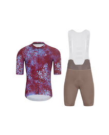 HOLOKOLO kratki dres i kratke hlače - RUSTLE - smeđa/bodro